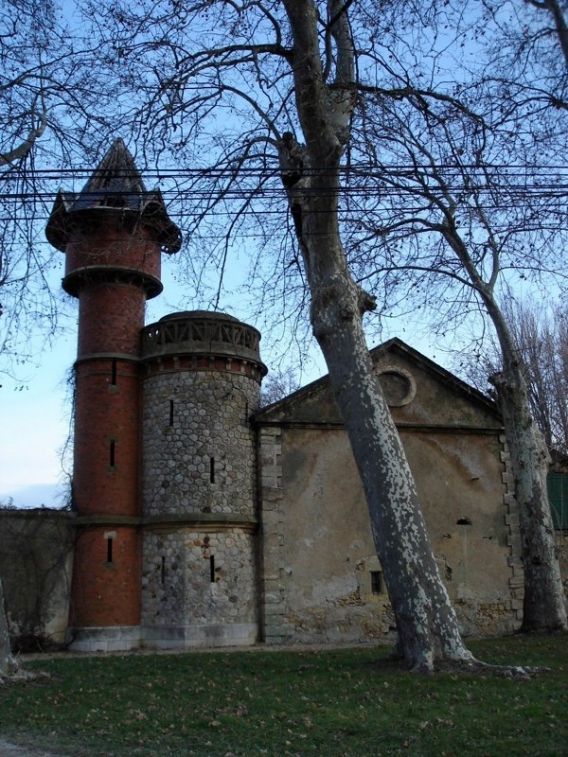 Architekturbild aus Südfrankreich von Heinrich Iberg